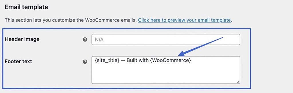 tùy chỉnh email WooCommerce bằng hình ảnh và văn bản 