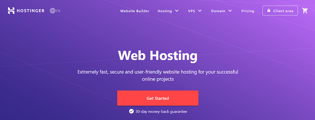 Hostinger offers especially cheap WordPress hosting