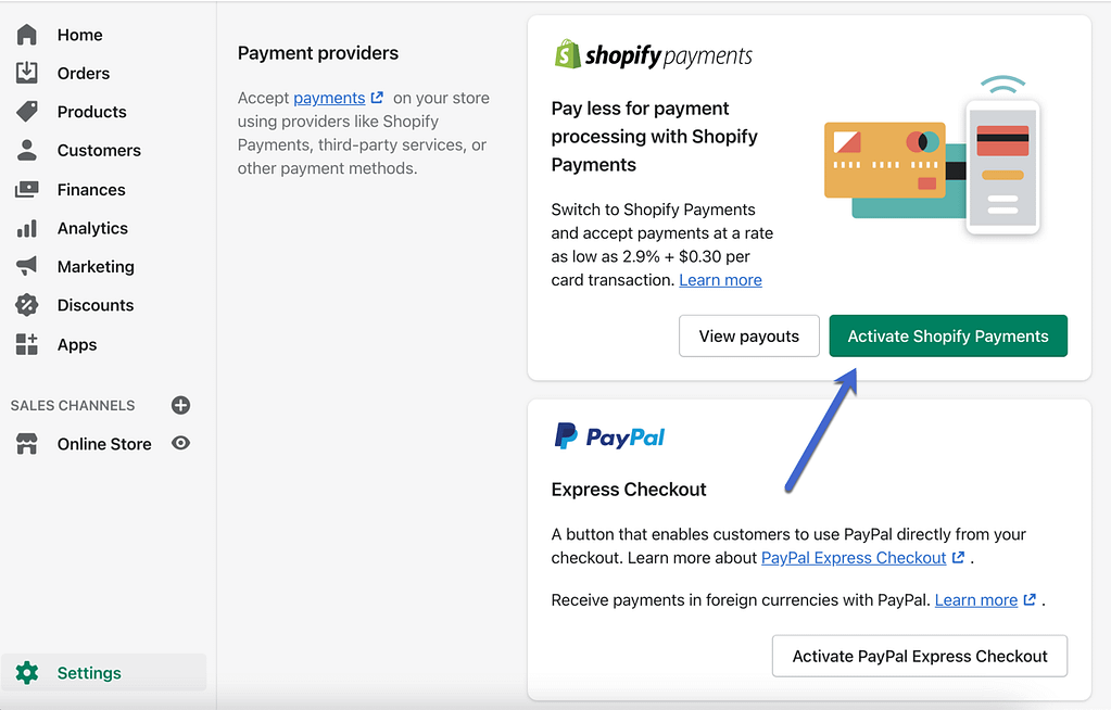Shopify xem xét các khoản thanh toán