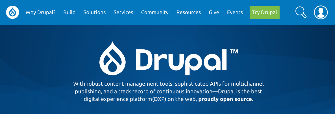 Hệ thống quản lý nội dung là gì: drupal