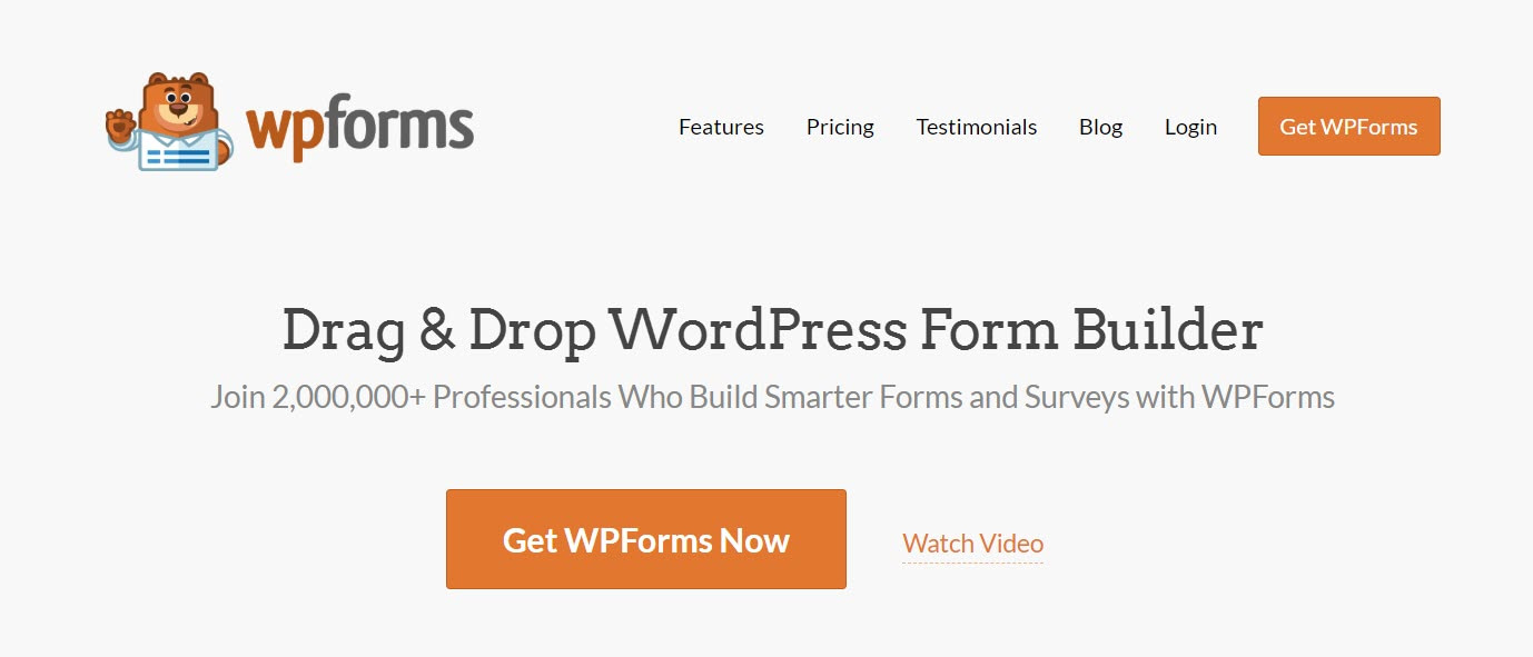 WPForms includes tools to help you create lead generation forms