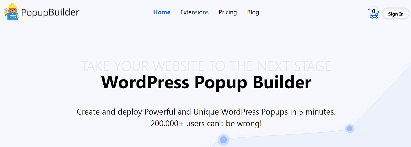 WordPress Plugin Trình tạo cửa sổ bật lên. 