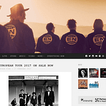 Arcade-Fire-WordPress-Front-Page