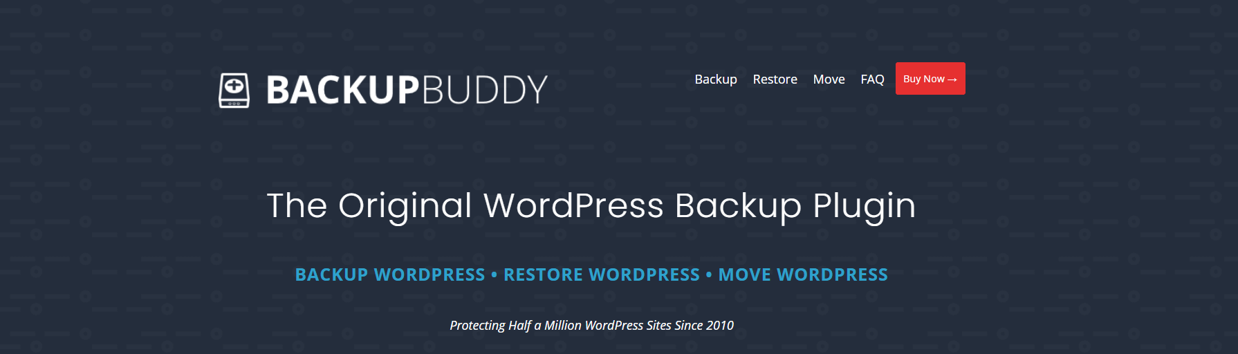 Backup Buddy is a complete WordPress migration plugin with the option to backup and move your website. 