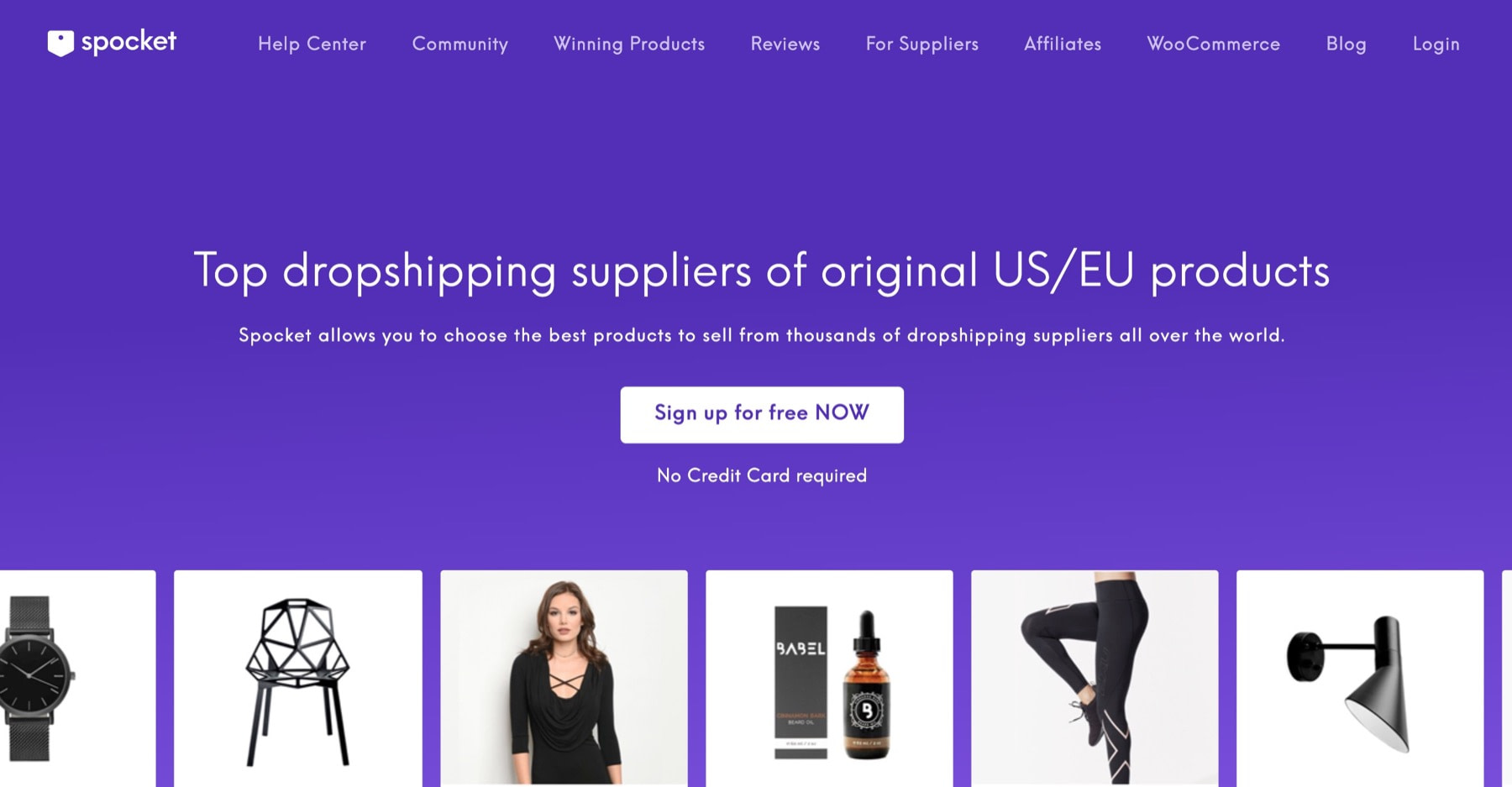 Spocket is one of the WOoCOmmerce dropshipping plugins for independent suppliers