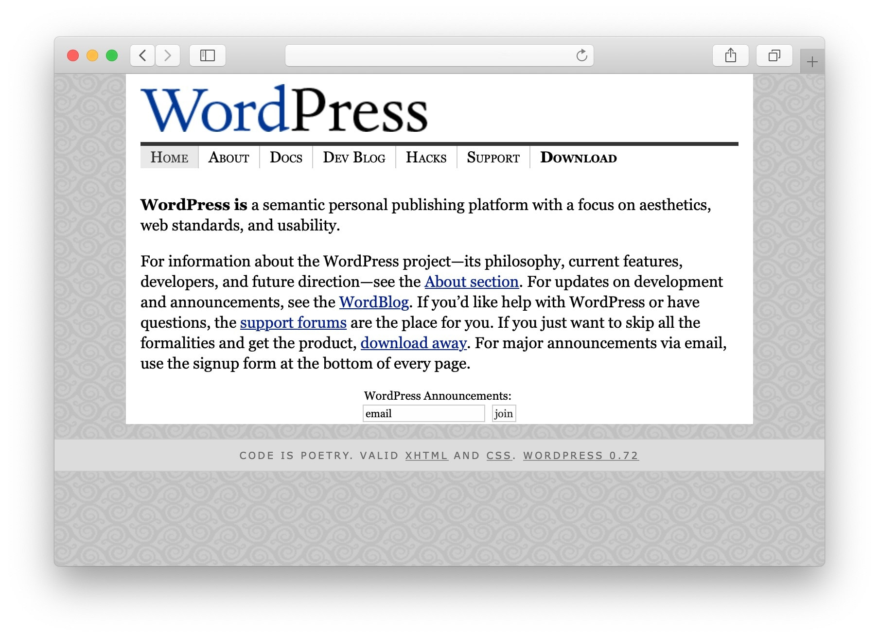 Công nghệ WordPress