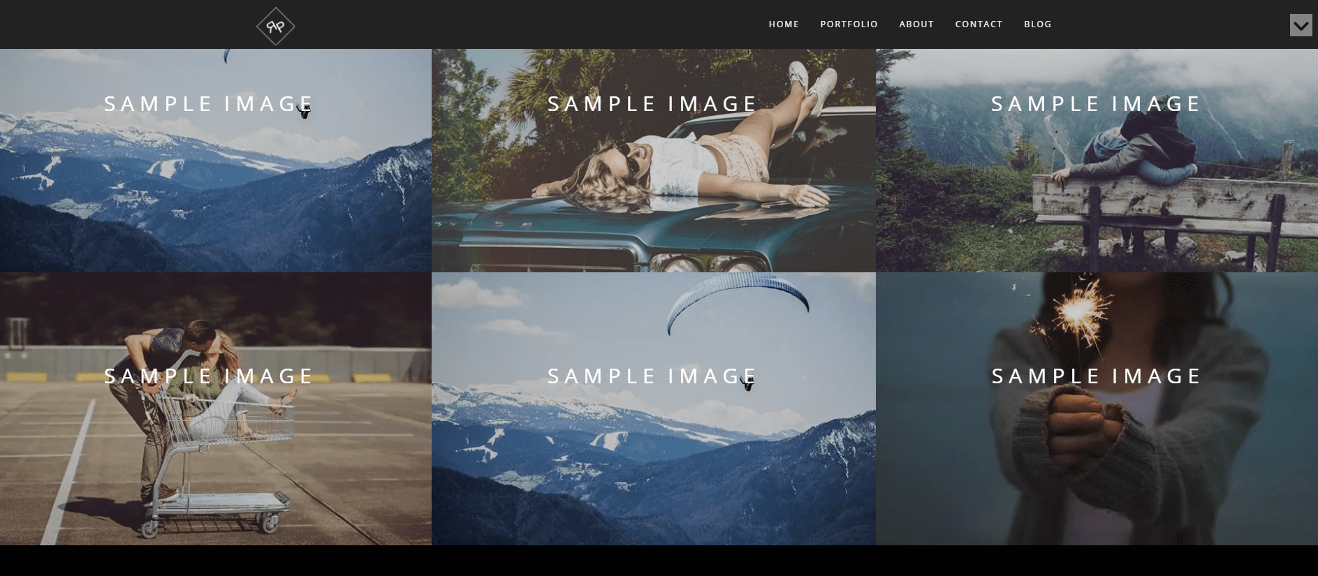 A WordPress photography website built with the Rokophoto theme.