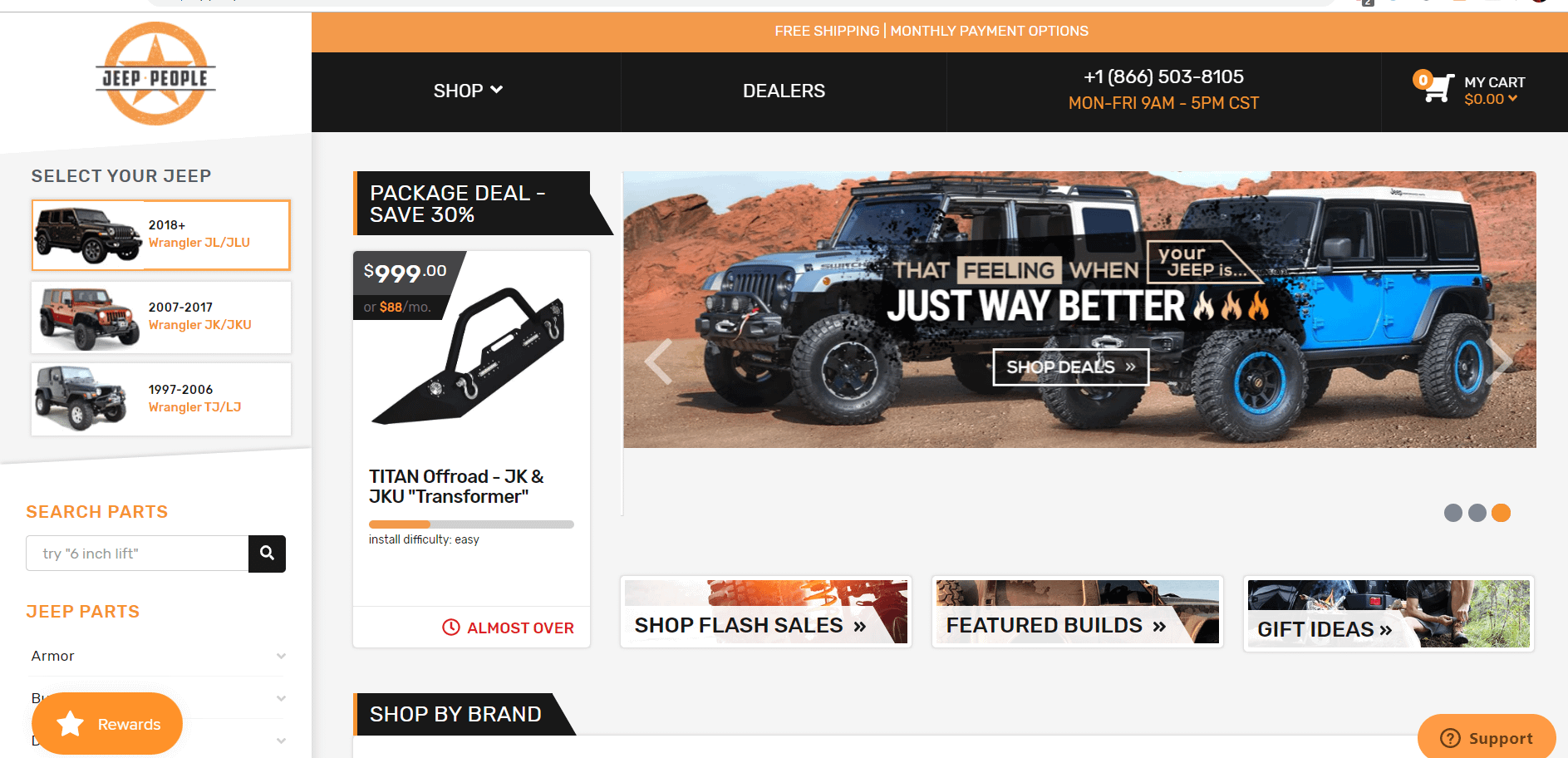 Website Design Ideas: Jeep People