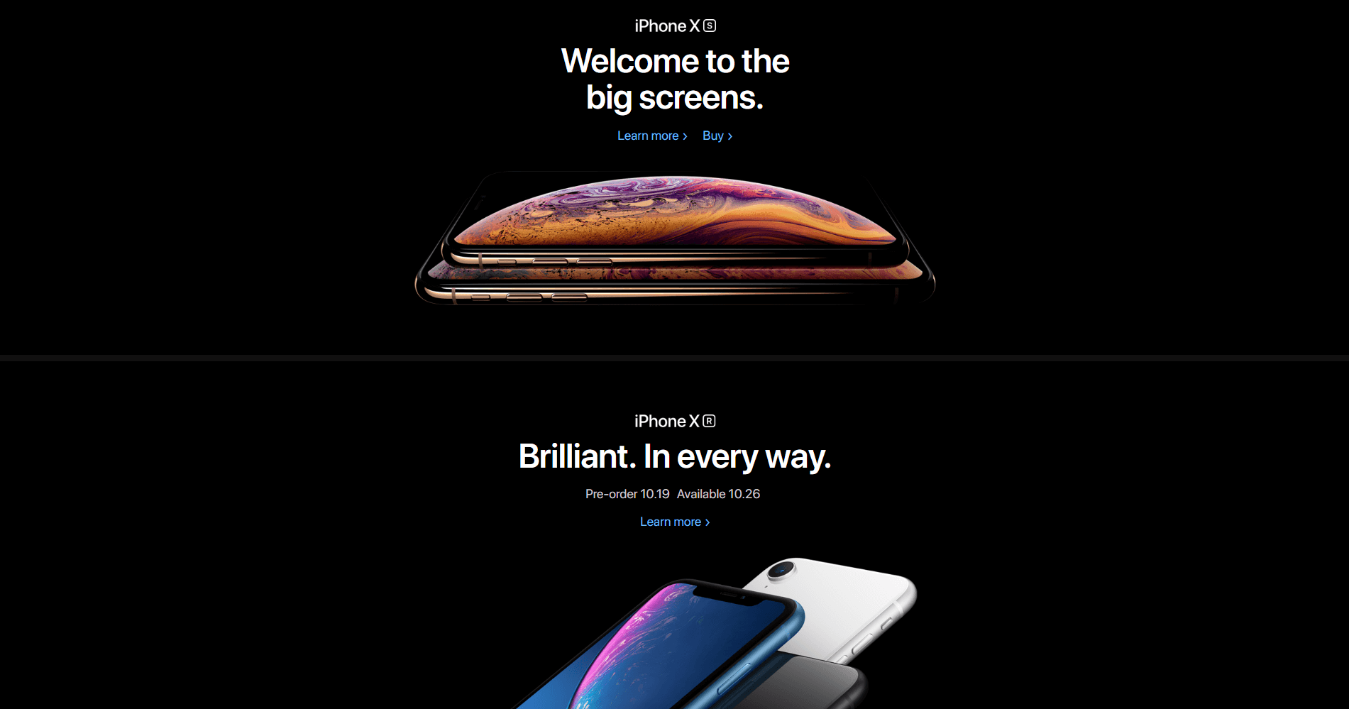 Trang web của Apple.