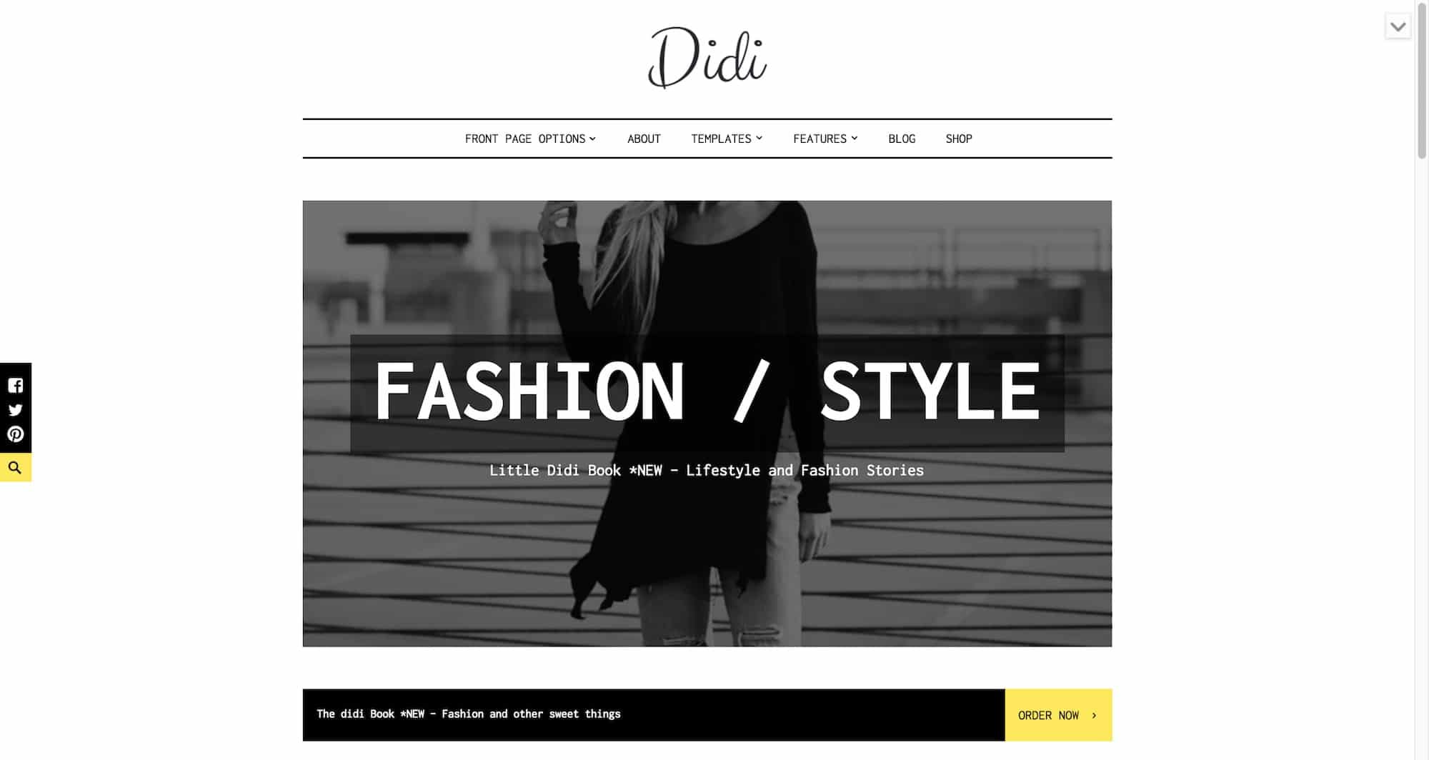 Didi WordPress theme