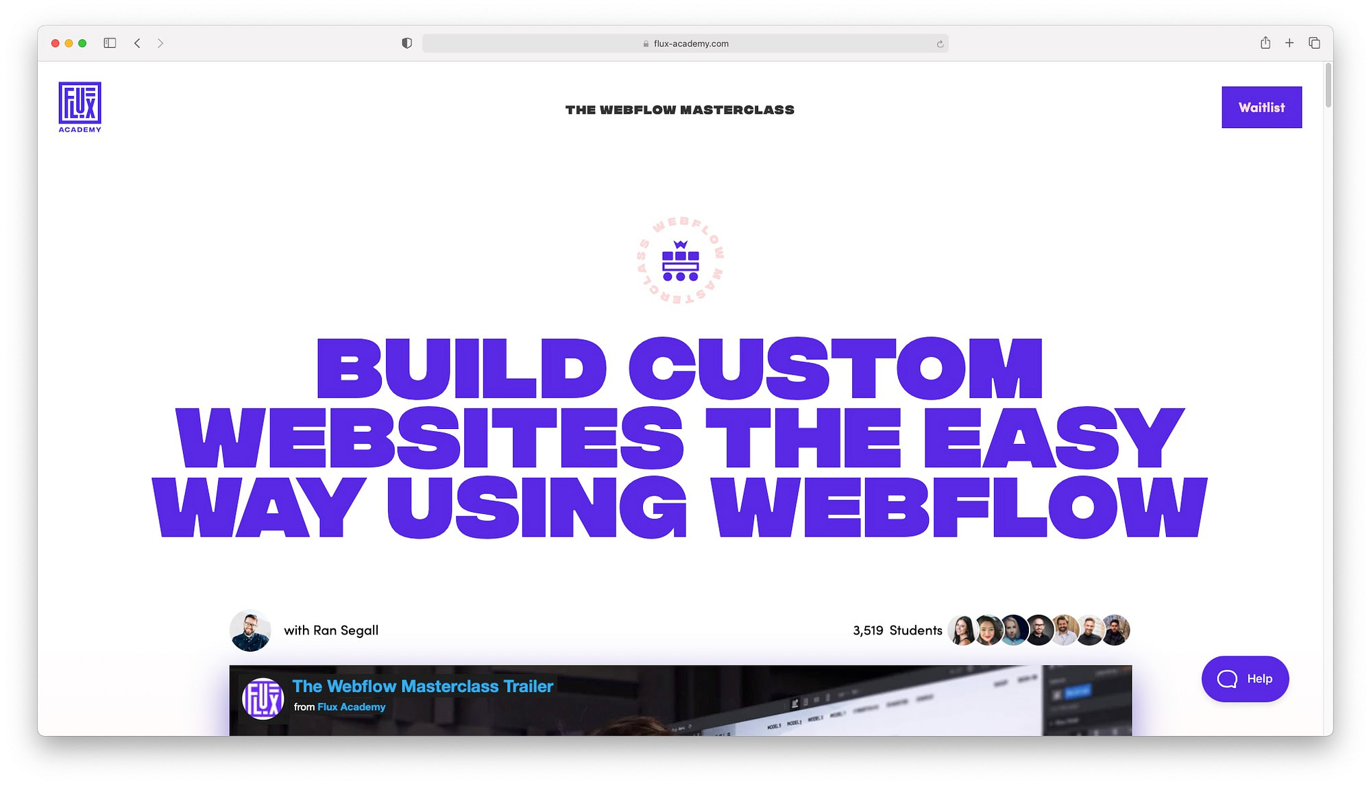 The Webflow Masterclass