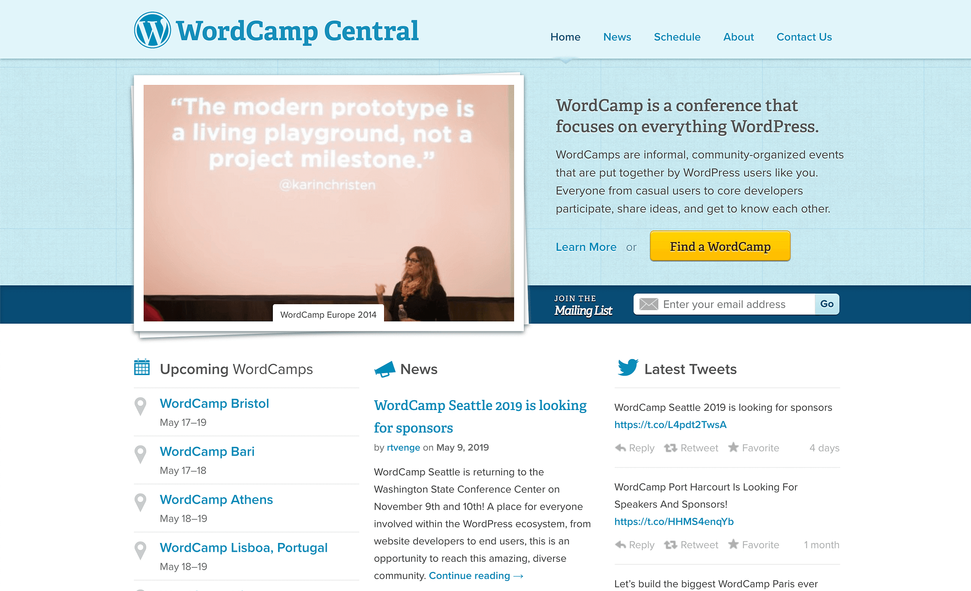 cách kiếm tiền trên trang web của bạn với các sự kiện như WordCamps