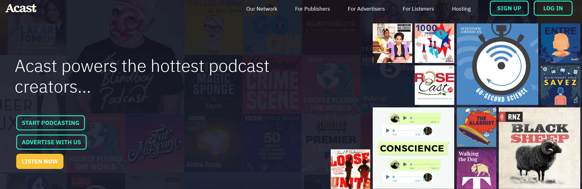 Best free podcast hosting: Acast