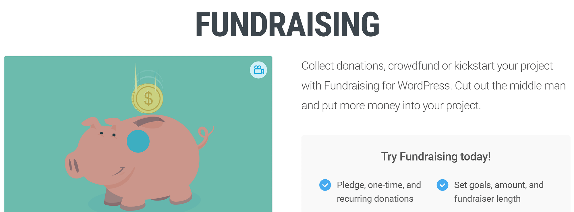 The Fundraising plugin.