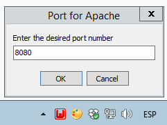 Setting an alternate port for your Apache server.