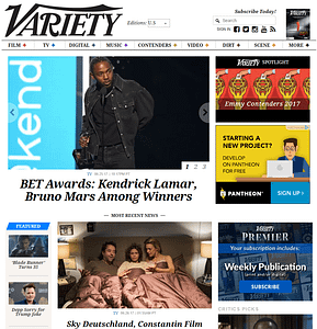 Variety-WordPress-Front-Page