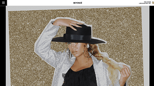 Beyonce-WordPress-Front-Page