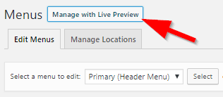 Manage with Live Preview