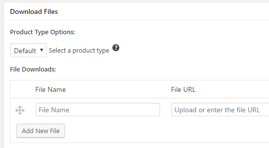 Uploading the file you want to sell.