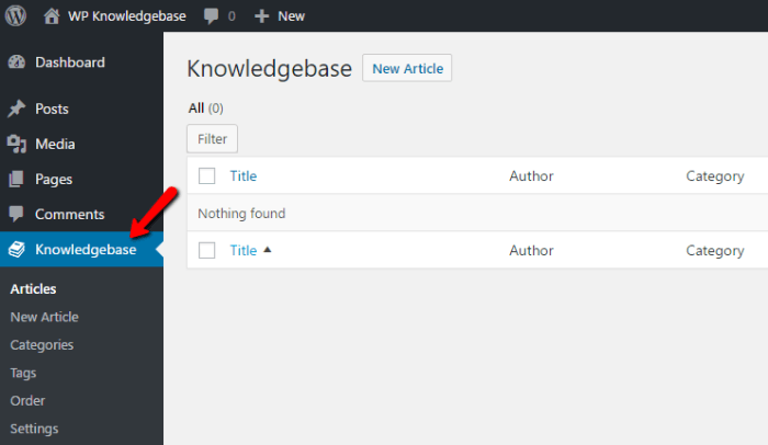 How to Create a WordPress Knowledge Base, Quickly, and for Free