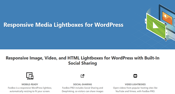 FooBox official WordPress lightbox plugin page 