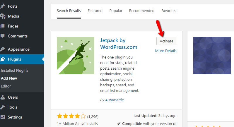 how to install jetpack