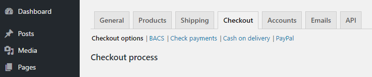 Checking the settings for your WooCommerce payment processor.