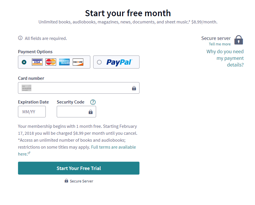 skip payment details