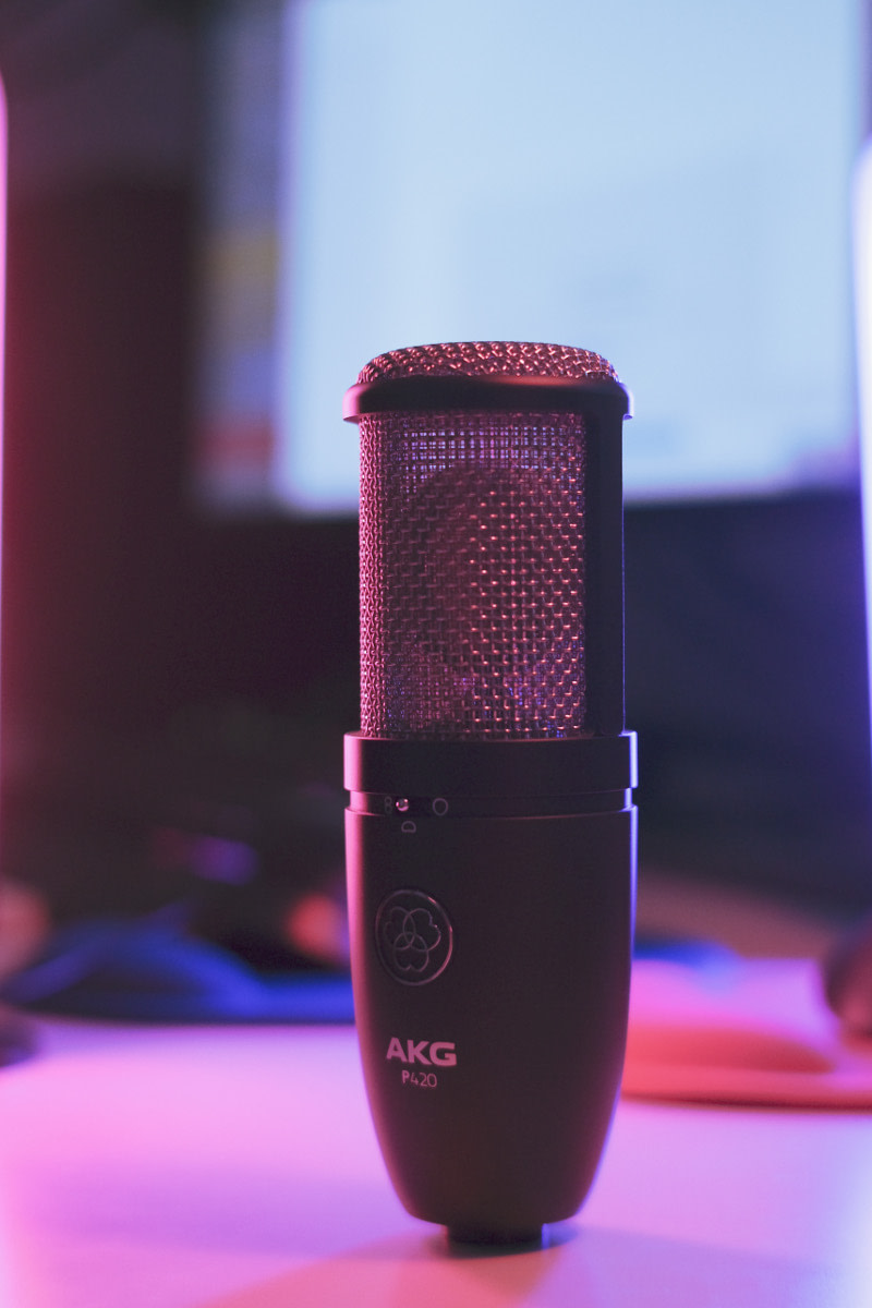 AKG P420 microphone