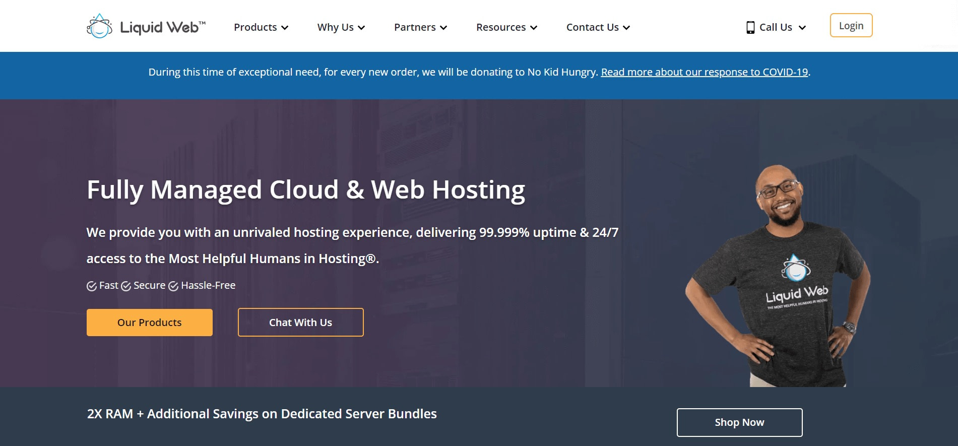 Liquid Web is one of our picks for PCI compliant web hosting.