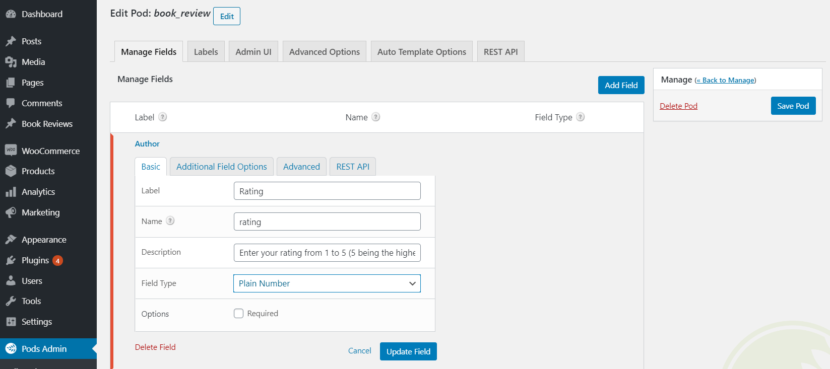 Adding custom fields to a custom post type.