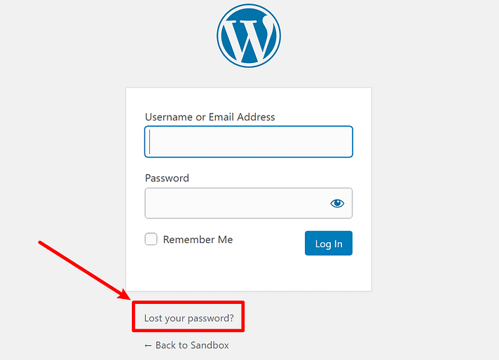 Try the password reset when you can't access wp-admin