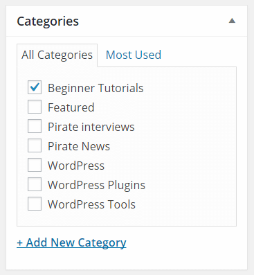 Categories And s In Wordpress How To Use Them