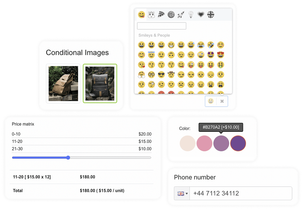 Personalized Product Fields Manager