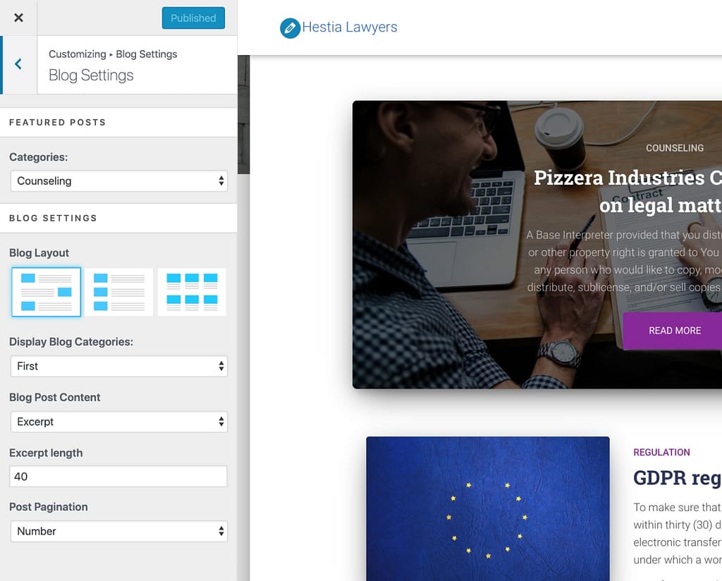 Hestia PRO #1 Multi-Purpose WordPress