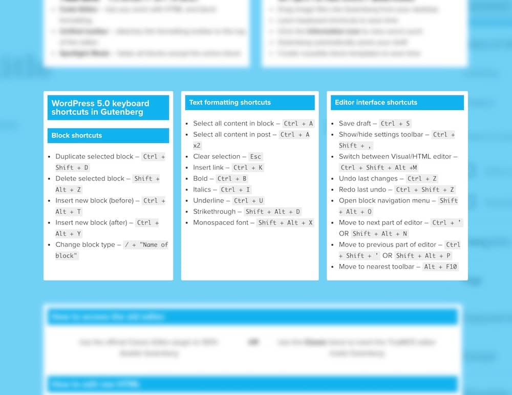 cheat sheet