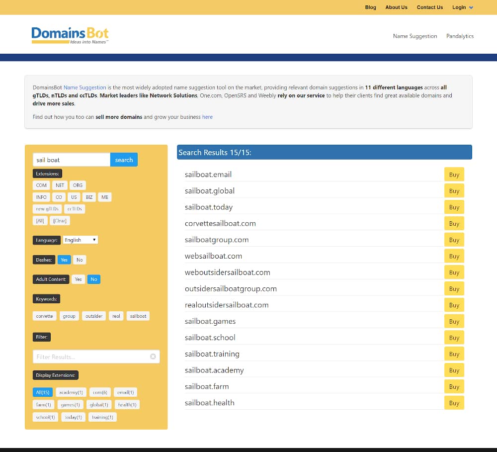 DomainsBot