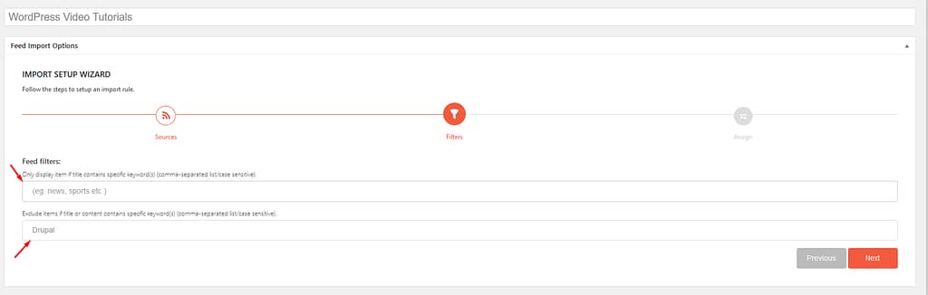 Using Feedzy's feed filter will help you take more control of the aggregated content on your site.
