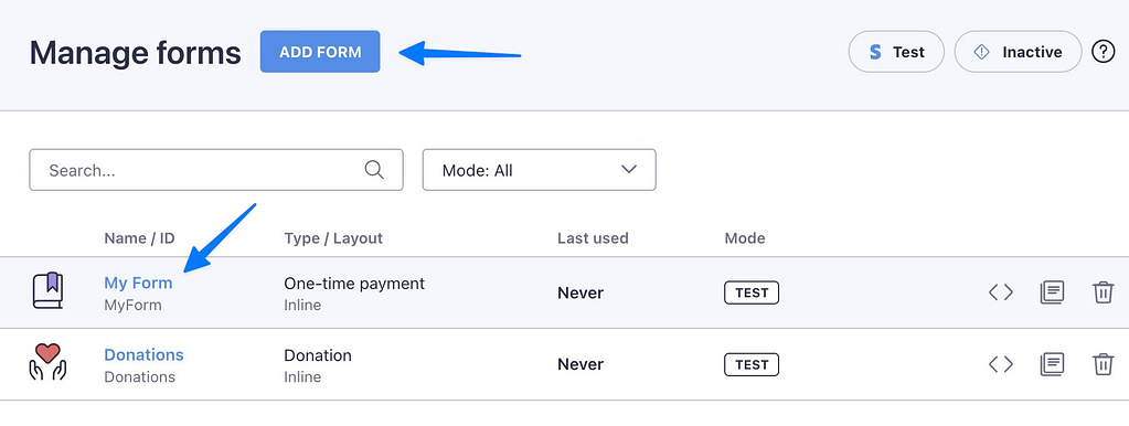 Adding a one-time payment form in WP Full Pay