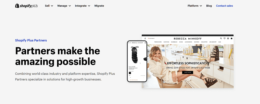 Shopify Plus Partners Program