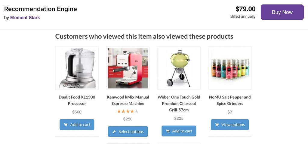 recommendation engine
