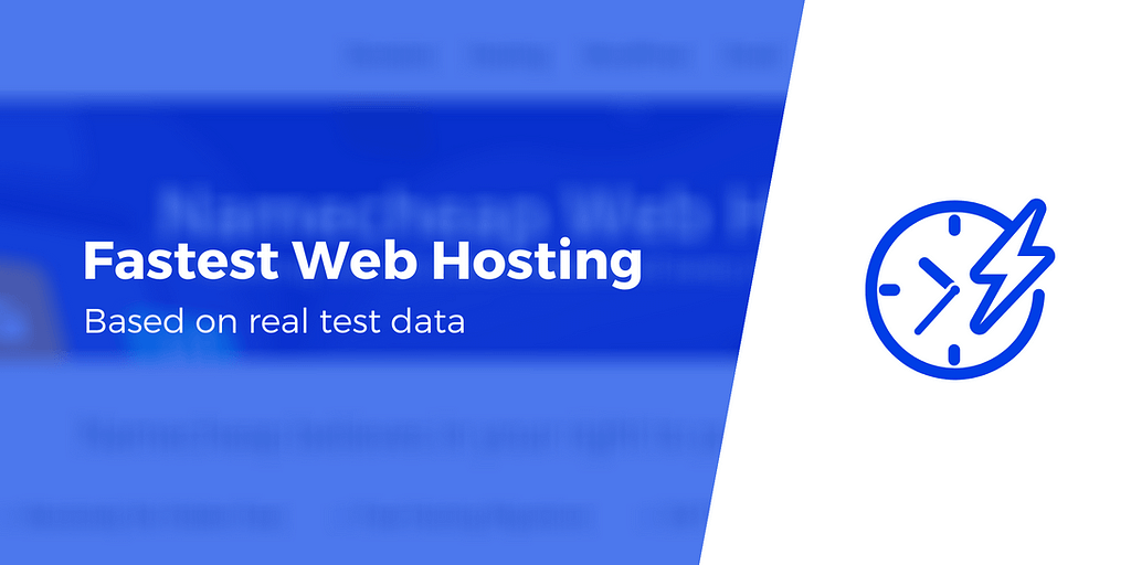 8 Fastest Web Hosting Companies (Real Test Data)