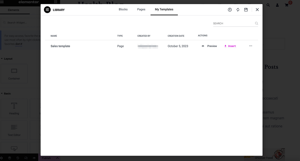 how to add a new page template in wordpress theme