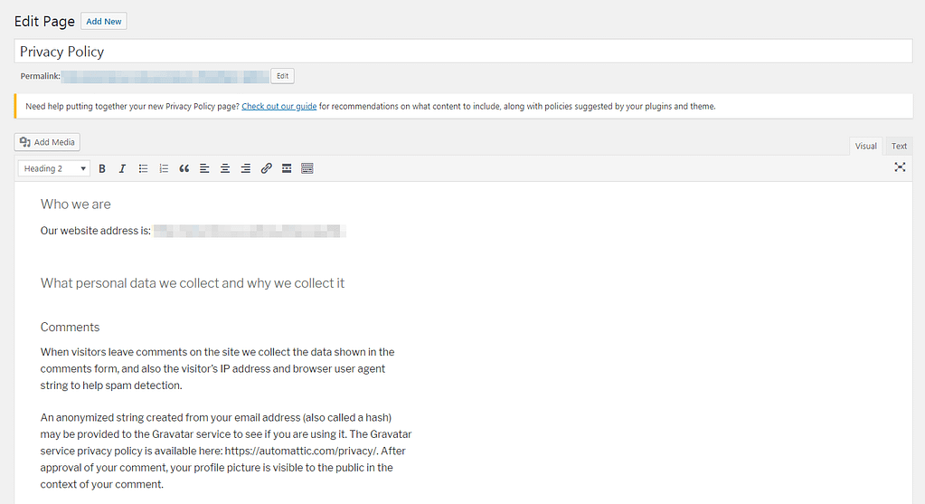WordPress Privacy Policy Guide: How to Create One, Plus What to Include