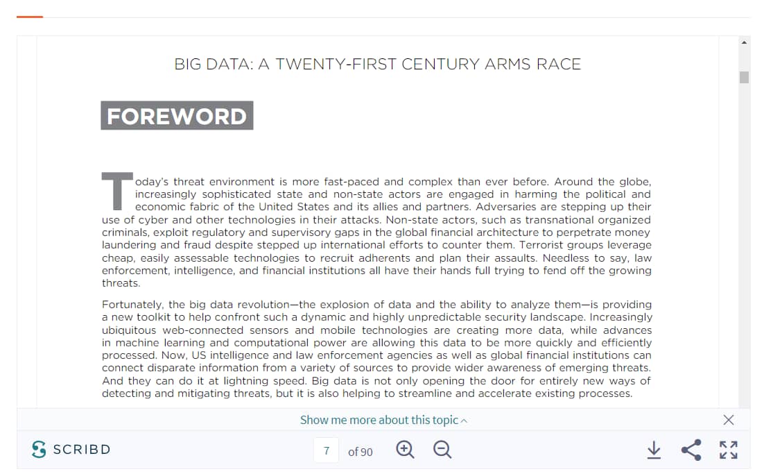 example of a WordPress PDF viewer