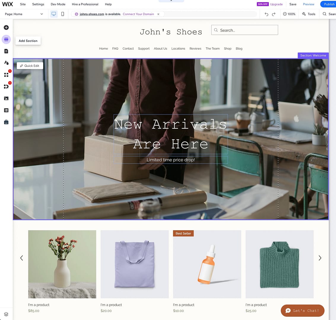 A Wix ADI review of the Wix builder.
