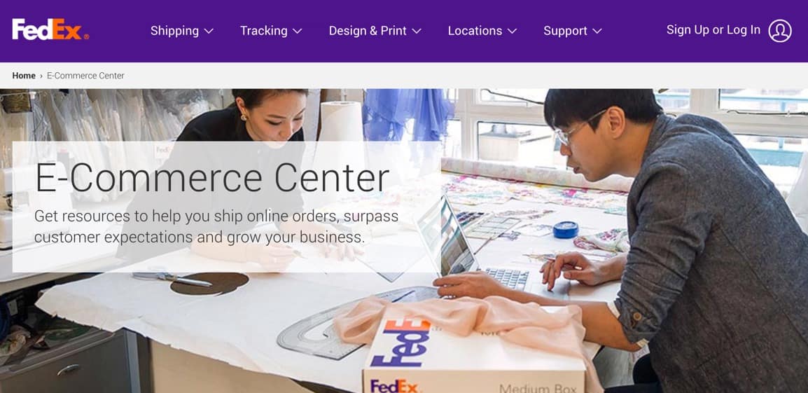Fedex and its methods of shipment