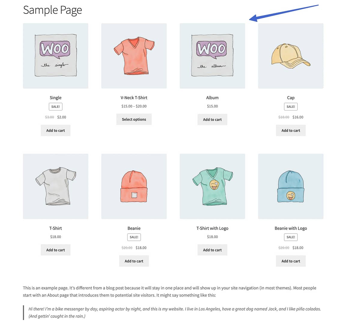 products gallery