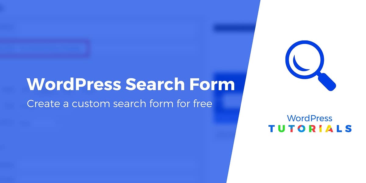 How to Create a Custom WordPress Search Form (In 3 Simple Steps)