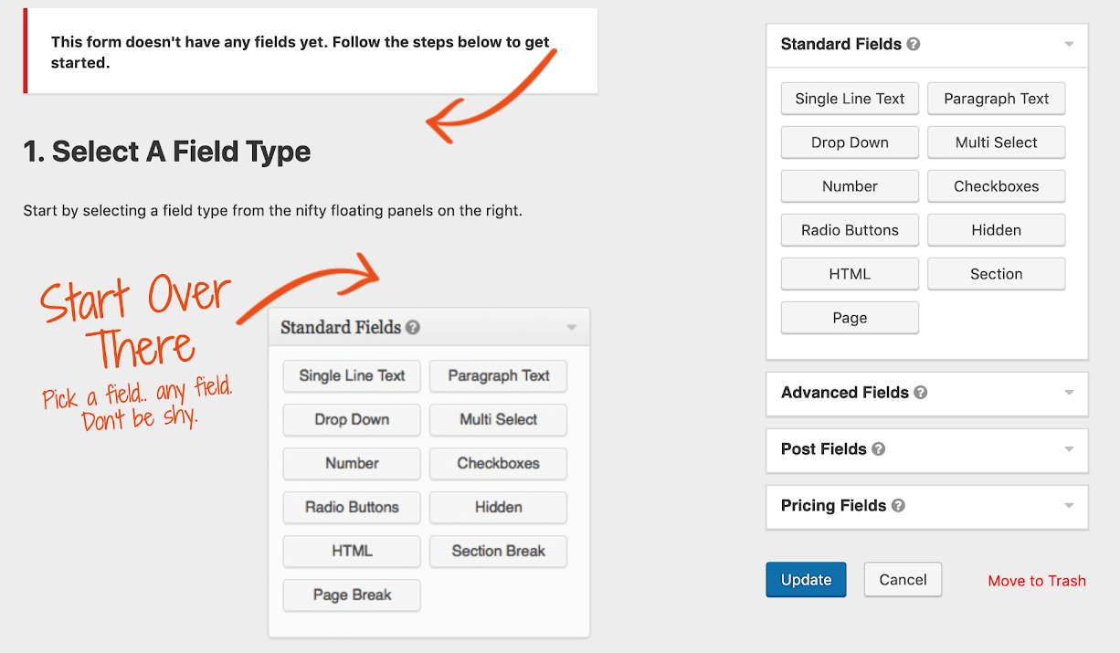 gravity forms form builder.